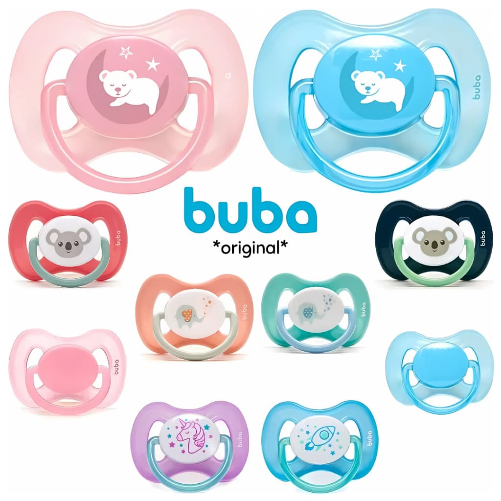 Chupeta Buba Confort Tamanho 1 e 2
