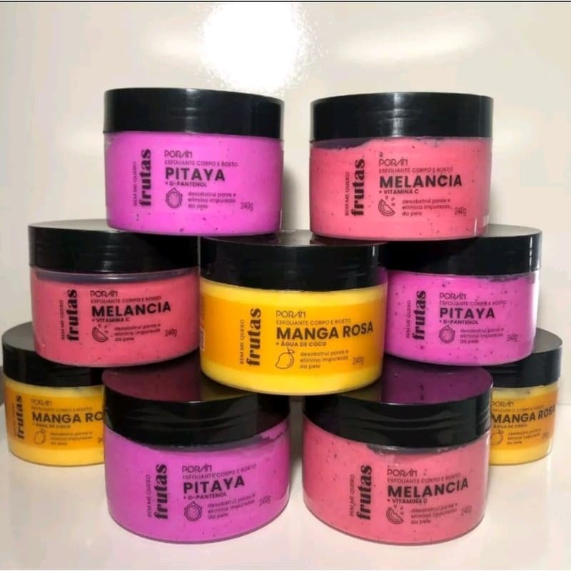 Esfoliante Corpo E Rosto 240g Porán