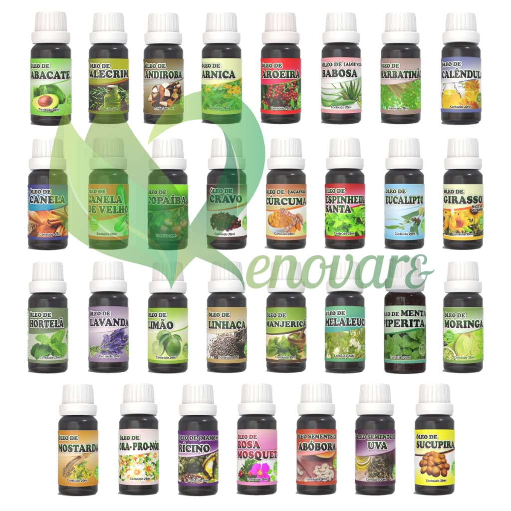 ÓLEO VEGETAL - 100% VEGETAL, NATURAL E VEGANO