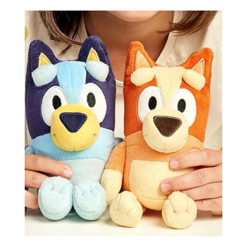 Pelúcia Cachorrinha Azul e Irmã kit 30cm  Original Importado pelúcia seria desenho animado