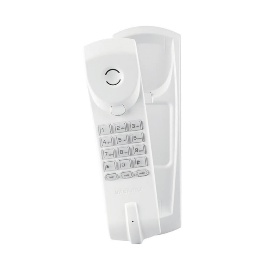 Interfone e Telefone Digital para Condomínio Intelbras TC 20 - Branco e Preto