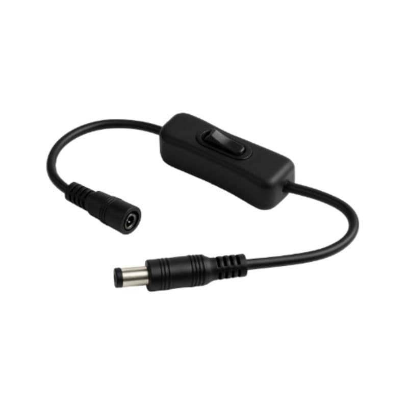 Interruptor Liga Desliga Fita Led P4 Preto 30Cm