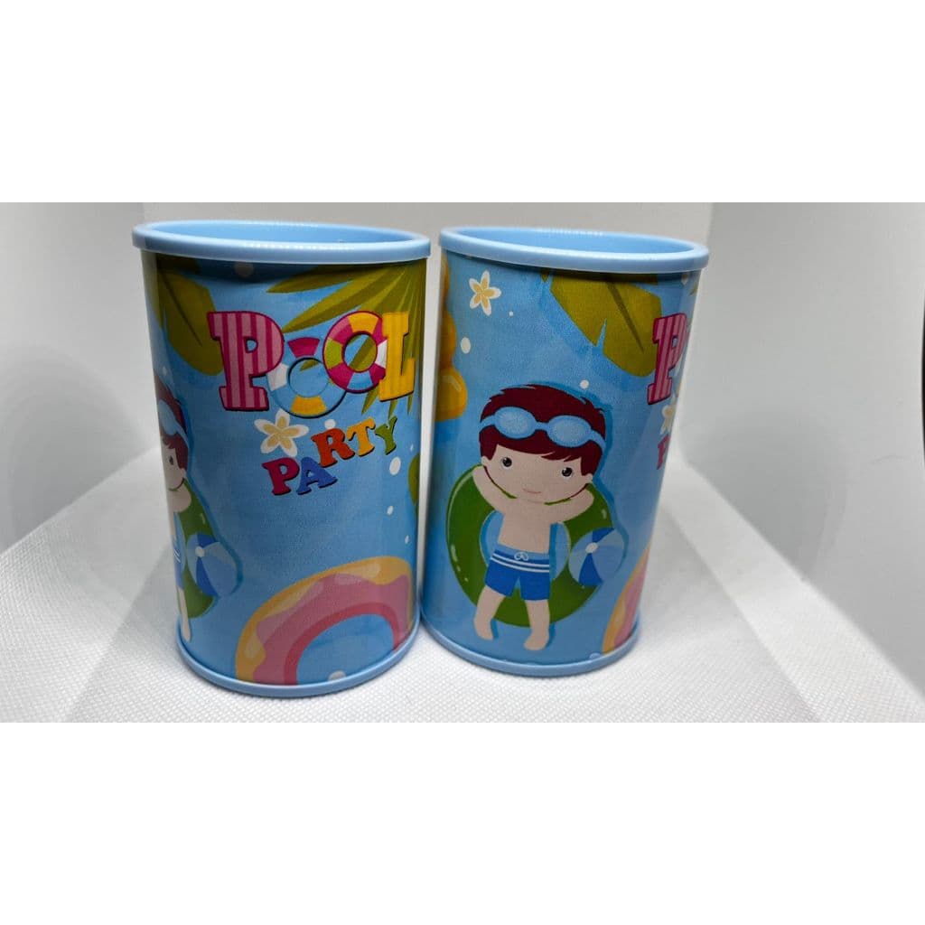 KIT 6 - COFRINHO PERSONALIZADO NO TEMA DA FESTA - LEMBRANÇA DE FESTA INFANTIL