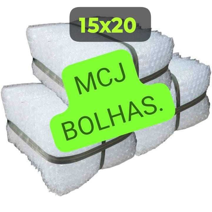 Saco bolha 15x20, 100 unidades , 100 micras, Melhor qualidade da shopee, Envio Imediato.