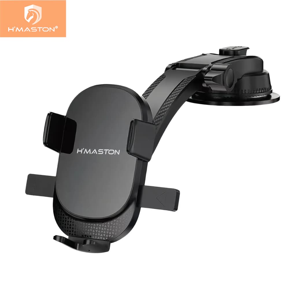 H'maston CJ-92 Suporte De Celular 360° Para Carro Suporte Suporte painel  Sucção Forte