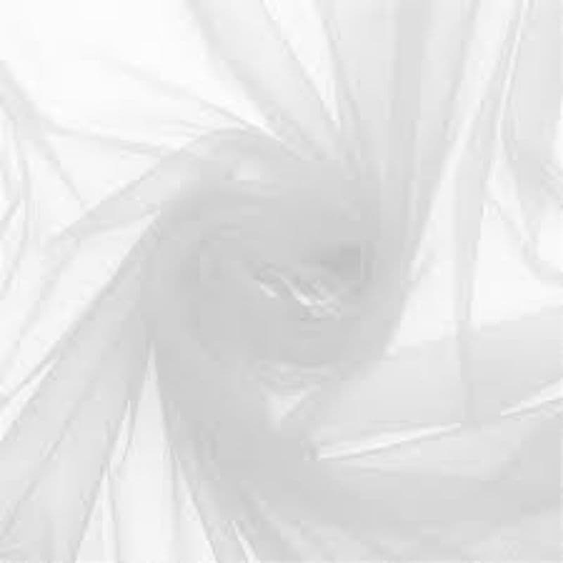 Tecido Voal Branco Premium - 30m x 3m - Decoração Impecável