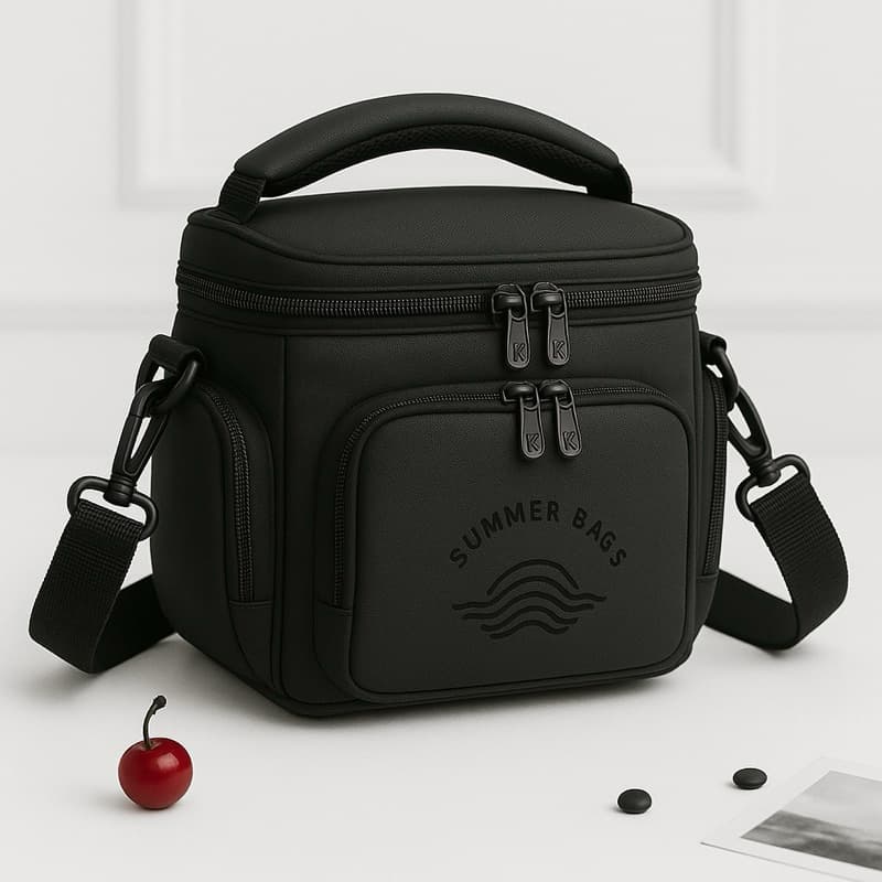 Bolsa Térmica Luxo Impermeavel Emborrachada Academia Viagem Camping Necessaire Lancheira Marmiteira Fitness