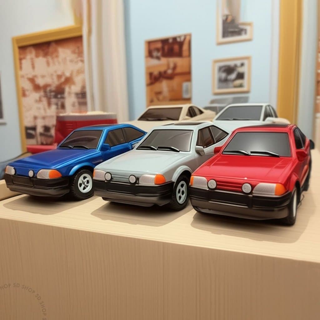 Carrinho Miniatura Escorte XR Clássico Brinquedo Coleção Lançamento