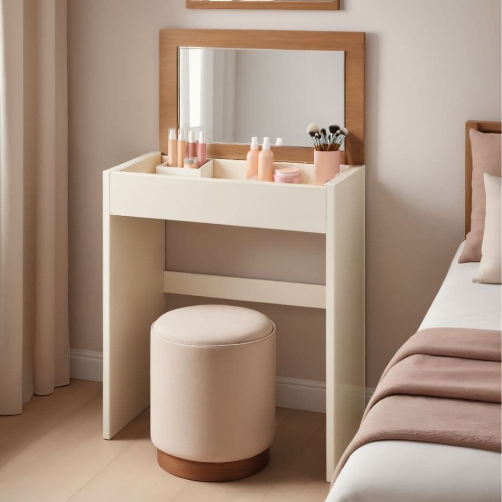 Penteadeira Com Espelho Multiuso Para Quarto Maquiagem