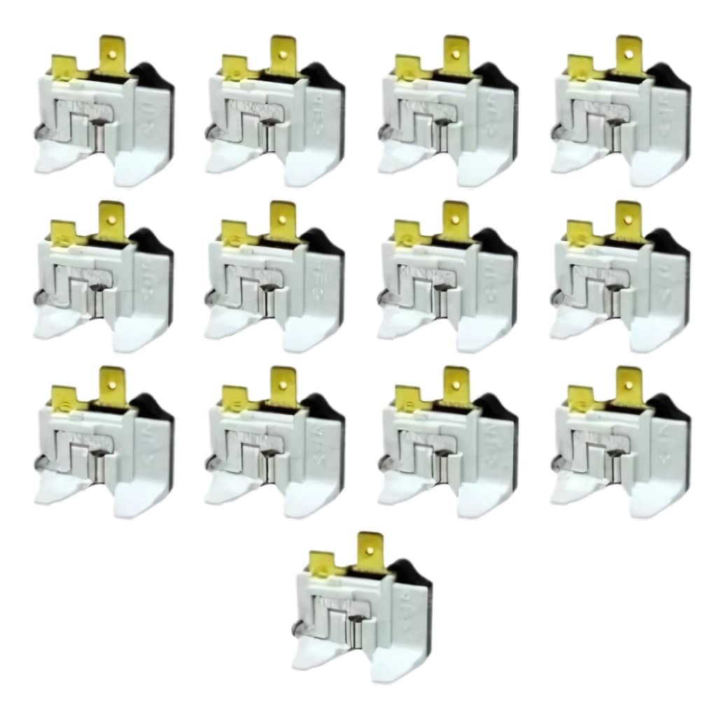 Protetor Térmico 1/4 Kit 10 Reles 127v 4tm Ptc Geladeira