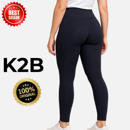 Calça Legging K2b Envio 24h Tecido Grosso Cos Alto Leg Academia Promoção 1uni