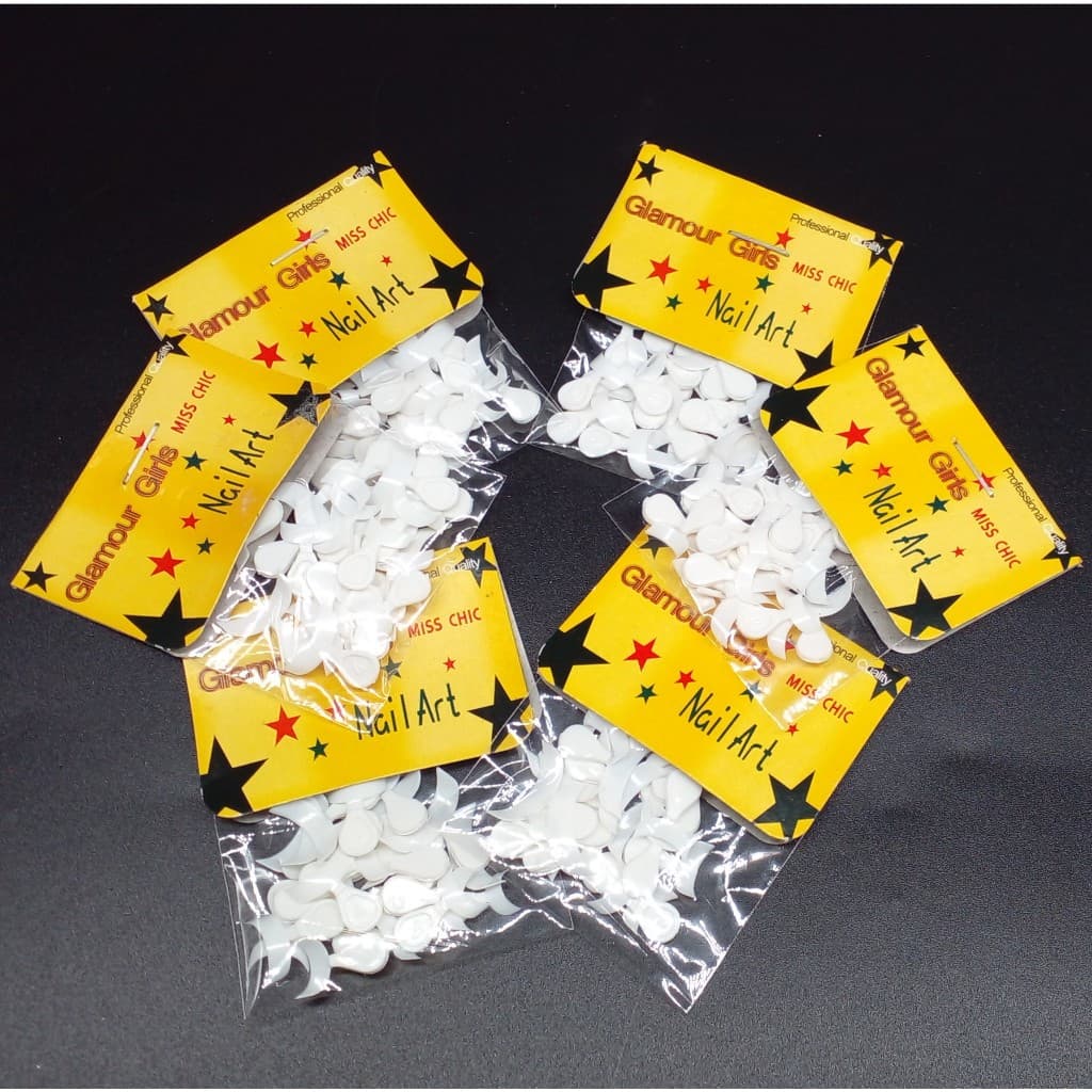 Tips Francesinha Saquinho Com 25 Unidades Para Gel Acrigel Acrilica Nails Manicure - SQ5201