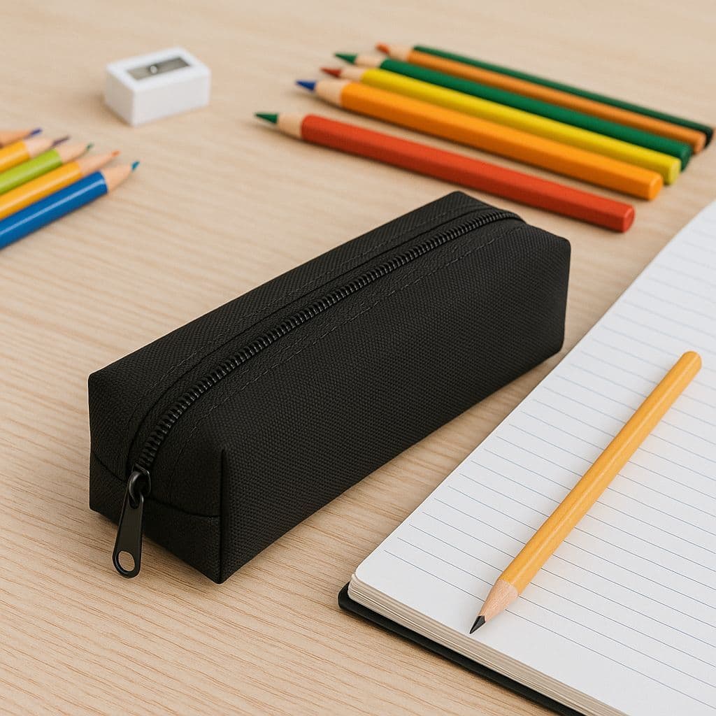 Estojo Escolar Universidade Liso 01 Divisória Multiuso