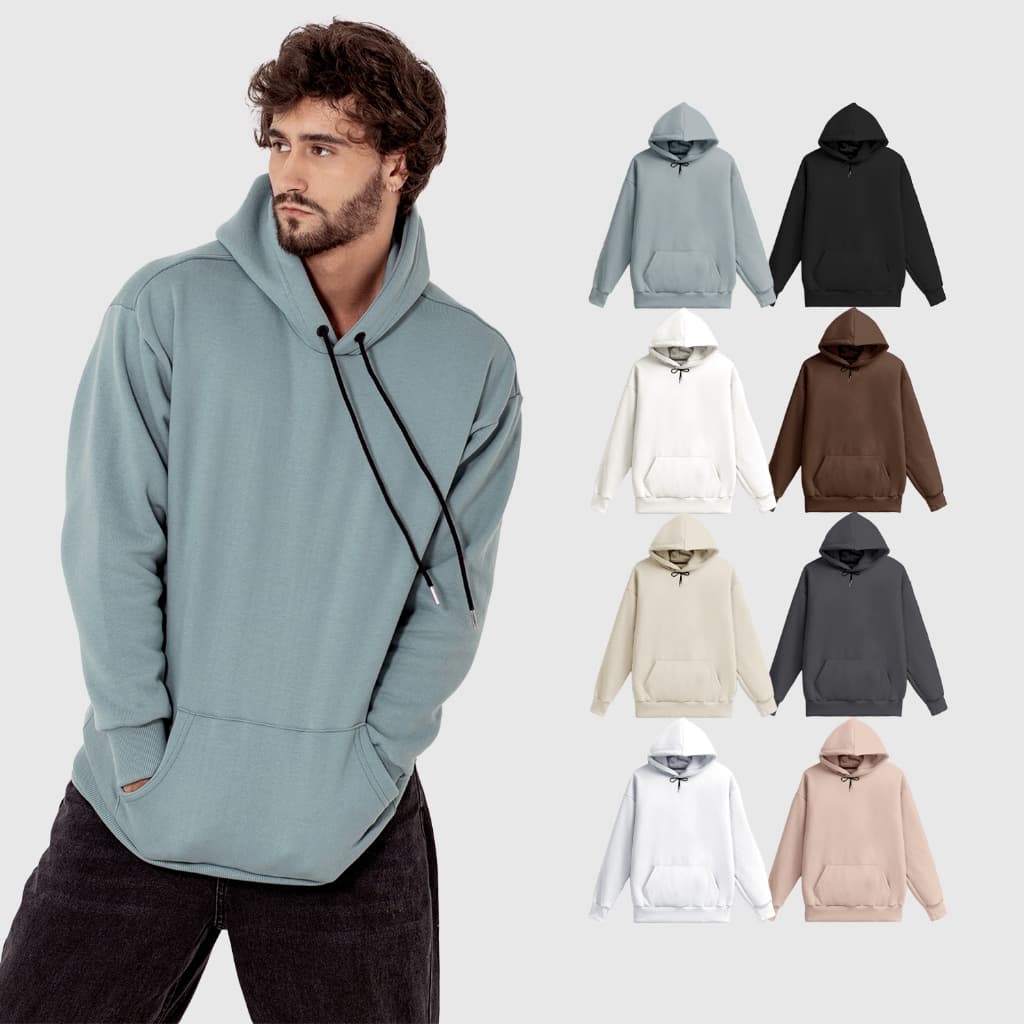 Moletom Canguru Streetwear Unissex 3 Cabos