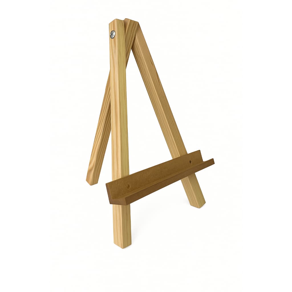 Cavalete De Pintura Tela Quadro Madeira Pinus 50 CM