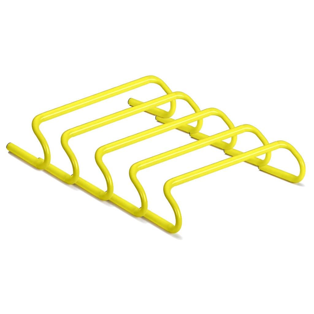 Kit 5 Barreiras 15cm Treinamento Funcional Agilidade Obstáculo Circuito JustGoFit