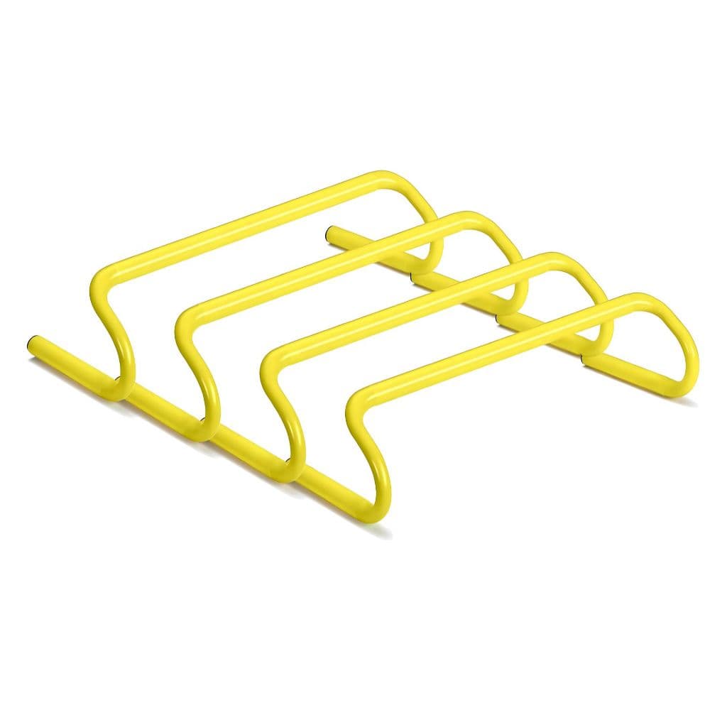 Kit 4 Barreiras 15cm Treinamento Funcional Agilidade Obstáculo Circuito JustGoFit