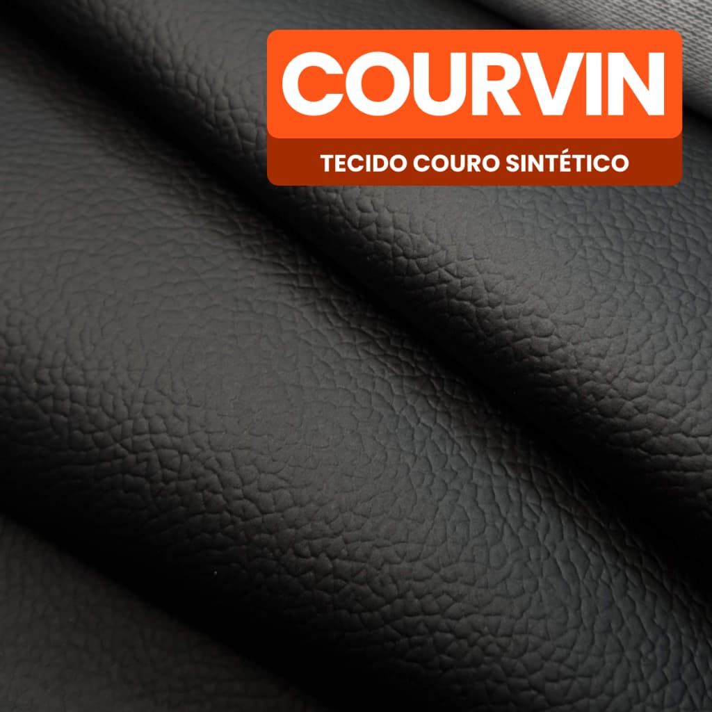 Couro Courvin Corino Material Tecido Sintético Automotivo Sofá Poltrona Forro Resistente Impermeável