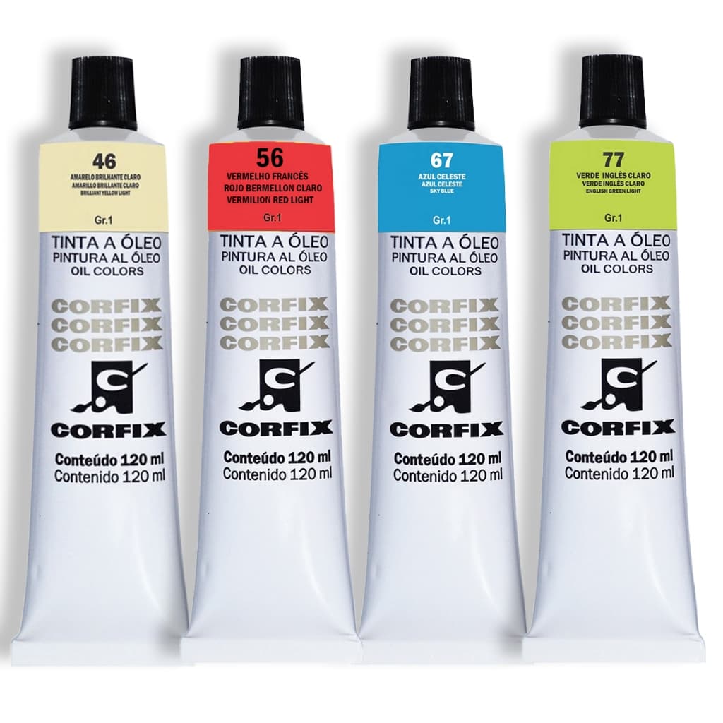 Tinta Óleo Corfix Oil Colors 120ml G1 - 30120