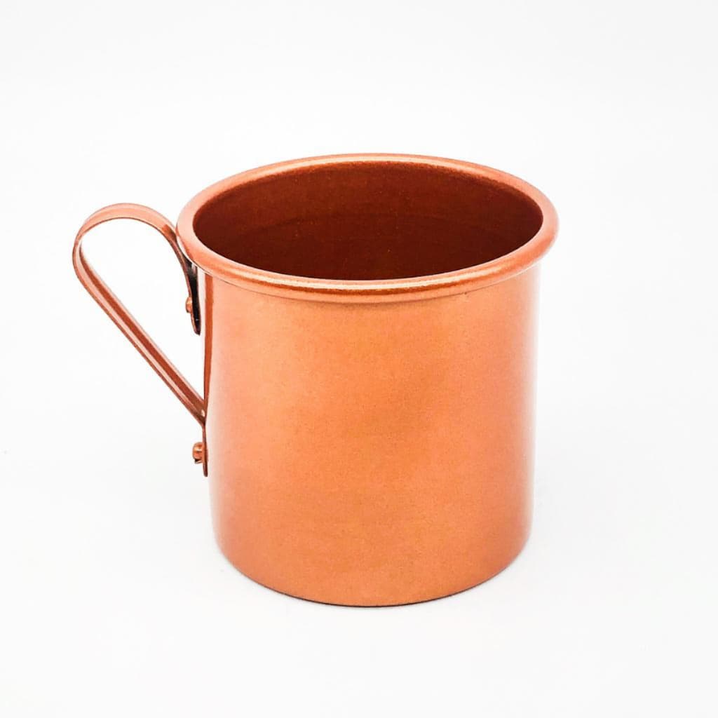 Caneca Moscow Mule 350 ML De Alumínio Reforçado Pintado Copo Xicara Para Bebidas