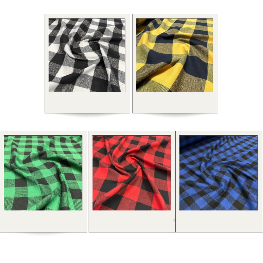 10 Metros - Tecido Flanela Xadrez Quadriculado Inverno 1,47m Festa Junina