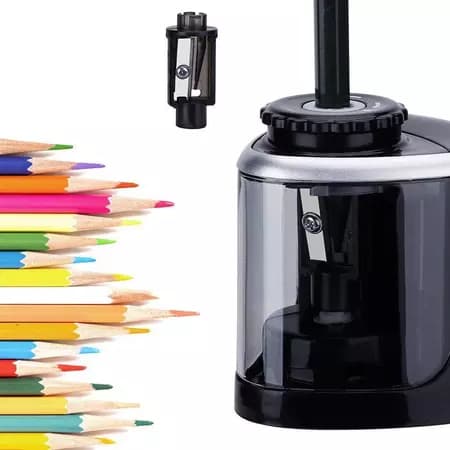 Apontador De Lápis Automático Elegante , Conveniência De Mesa , Afiação Rápida , Design Durável , Ideal Para Escritório