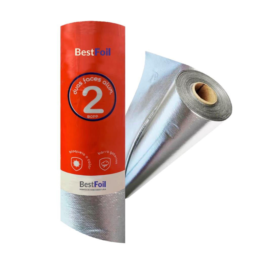 Manta Térmica TNT P/ Telhado 2 Faces 50m2