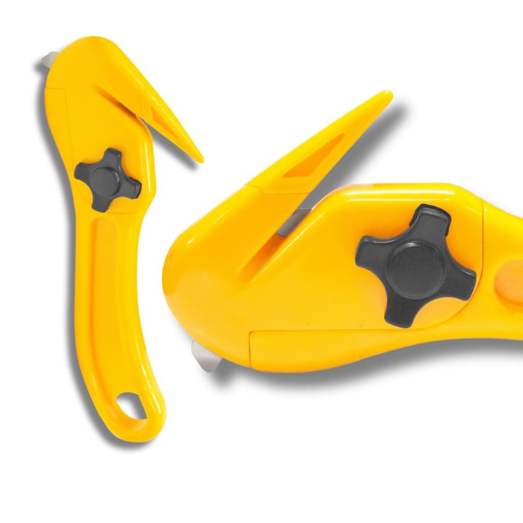 Estilete De Segurança Pelicano Bico De Pato + 2 Lâminas