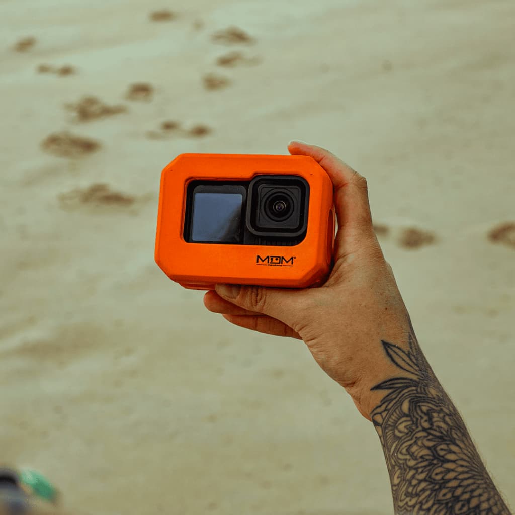 Boia Floaty MeuDome para Câmeras Gopro Hero 9/10/11/12/13 Black Flutuador