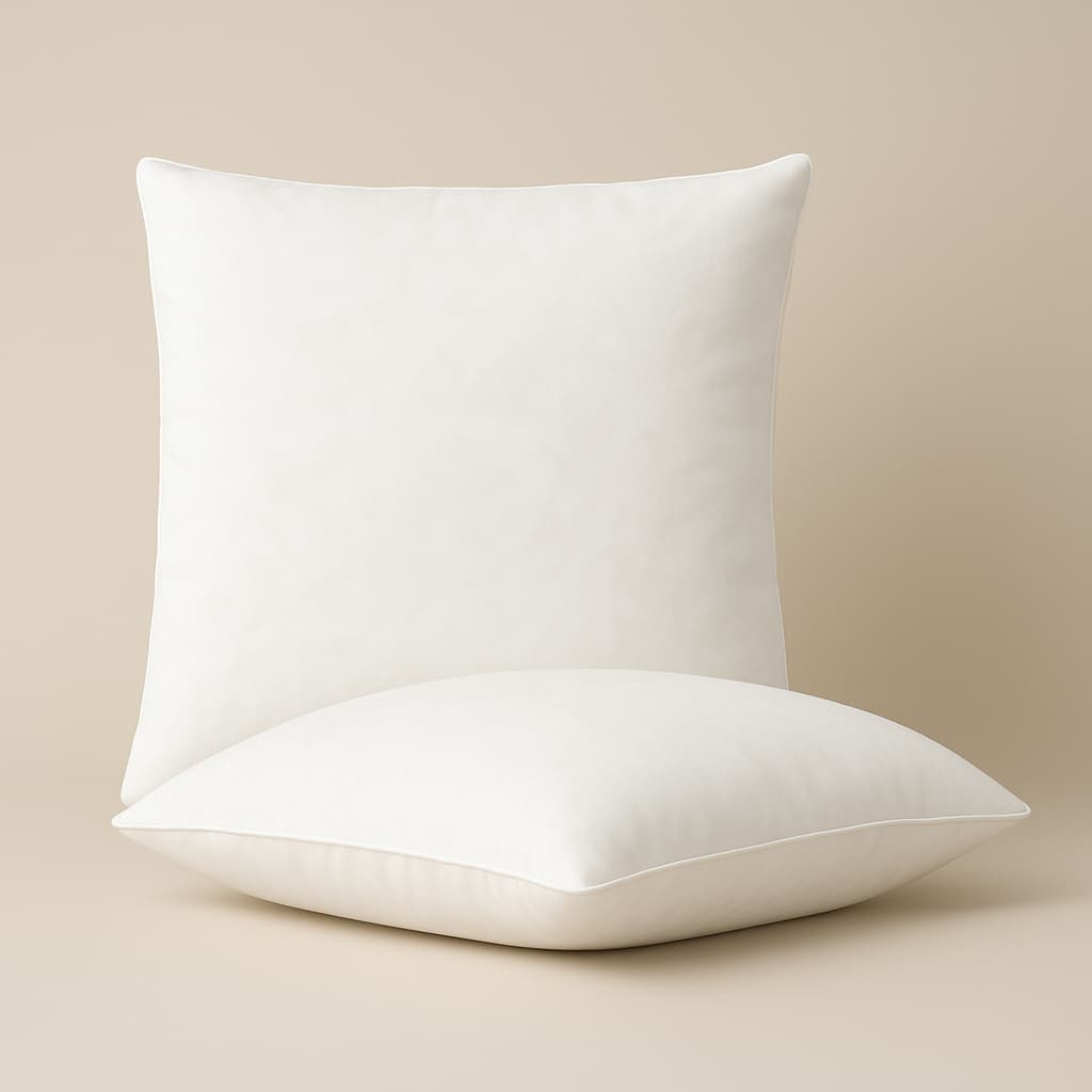 Kit 2 Almofada Refil Enchimento 45x45 Para Sofá Lavável Extra Conforto Antialérgico - Envio Imediato