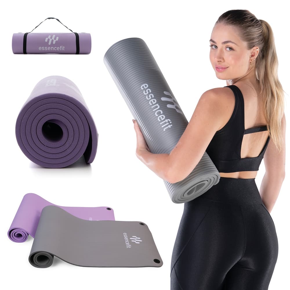 Tapete Yoga Exercício Físico Tatame Ginastica 1,83mx61cmx10mm