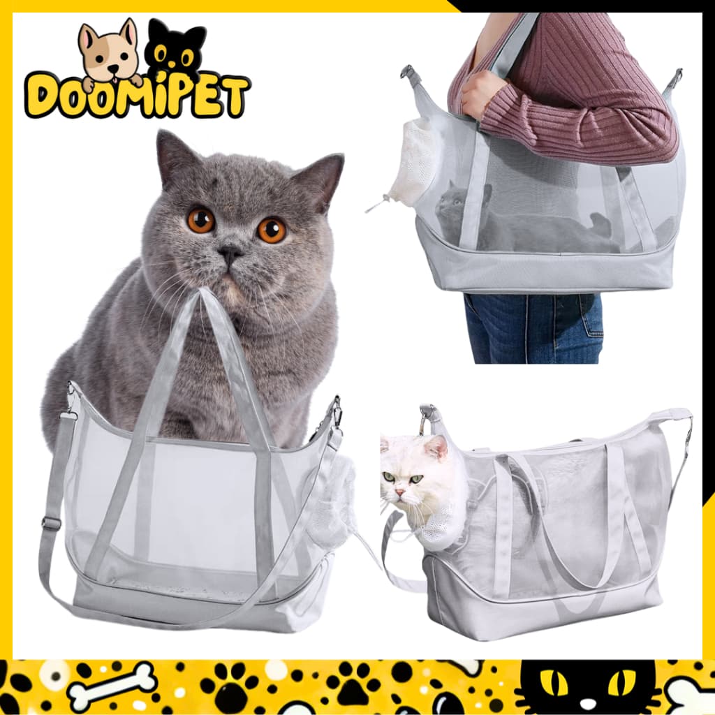 Bolsa De Transporte Para Gatos E Cachorros: Portátil, Respirável E Ideal Para Passeios