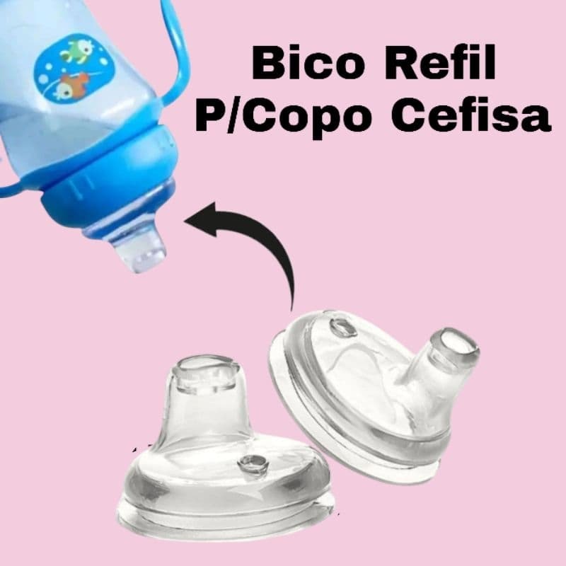 Bico Refil Para Copo Com 2/4 Unidades Cefisa