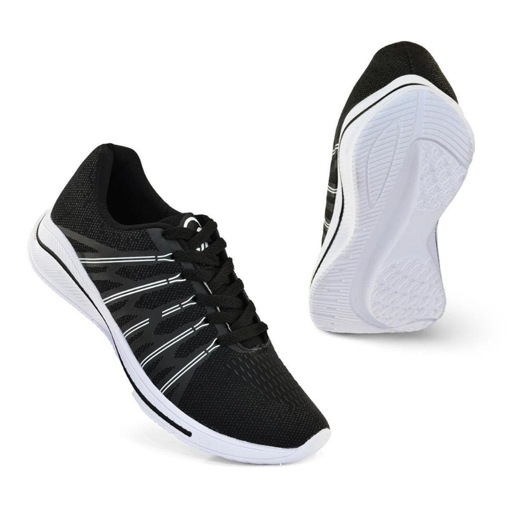 TENIS MASCULINO CORRIDA CAMINHADA TREINO MUSCULACAO LEVE STRIK PRETO
