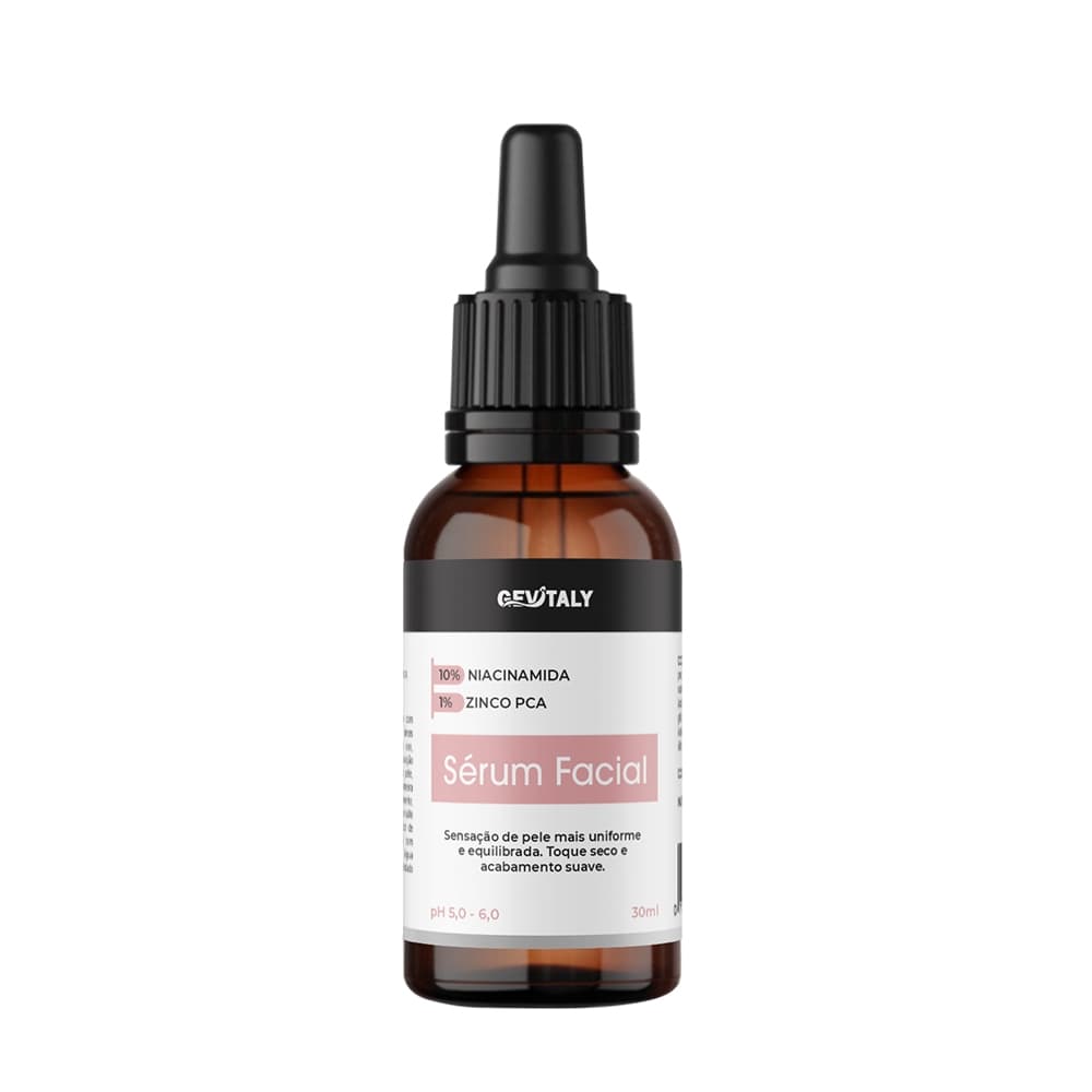 Sérum Facial G2 10% Niacinamida e 1% Zinco PCA Gevitaly 30ml para Skincare Cuidados com a Pele Alta Eficácia