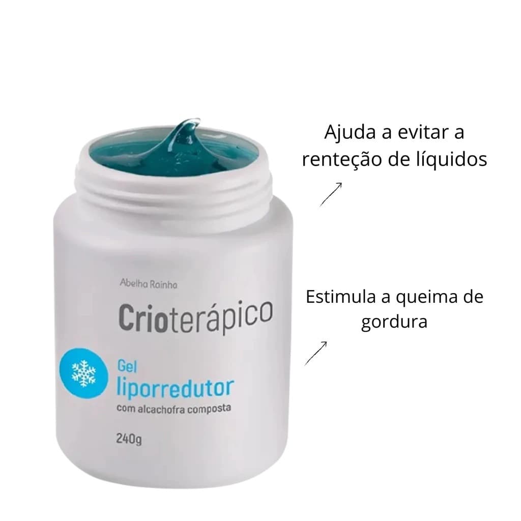 Crioterápico Gel Liporredutor com Alcachofra Composta 240g