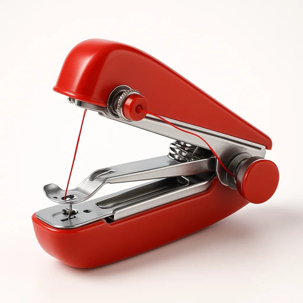 Mini Máquina de Costura Portátil 10,5cm - Bons Cheff