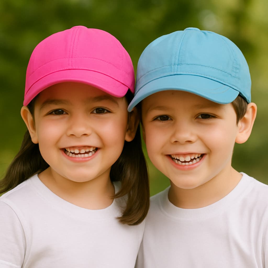 Boné Chapéu Infantil Criança Seca Rápido Menino Menina 02 a 08 Anos Seca Rápido Praia Verão Tipo Tactel