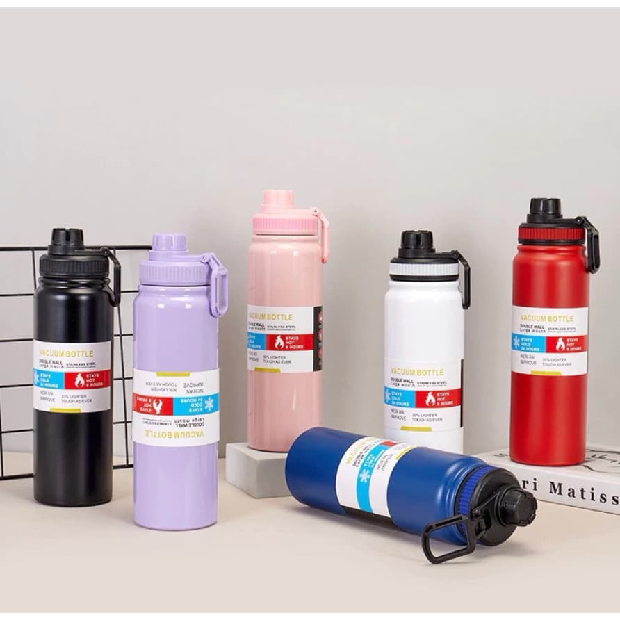 Garrafa Térmica 800ml Garrafa Espacial Quente & Frio Com Isolamento Térmico Grande Capacidade 800ml