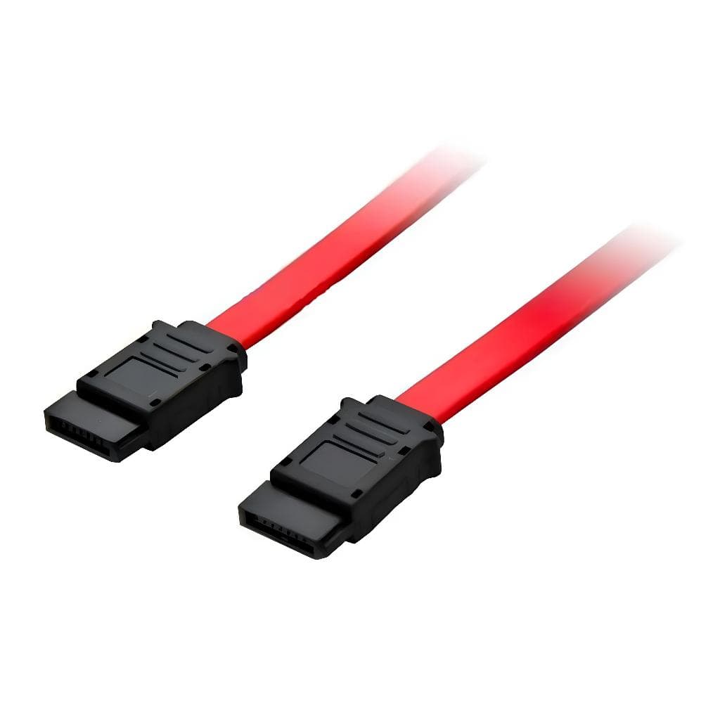 KIT 2 Cabo SATA 40CM 6Gbps Para HD SSD Dados Alta Velocidade