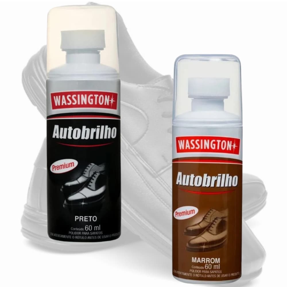 Cera Graxa Líquida para Sapatos Wassington