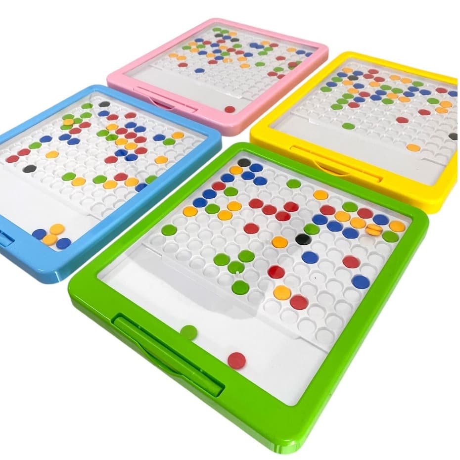 Tábua De Desenho Magnético Lousa Escrita Colorido Folhetos Criativos Padrão Educaional Grande