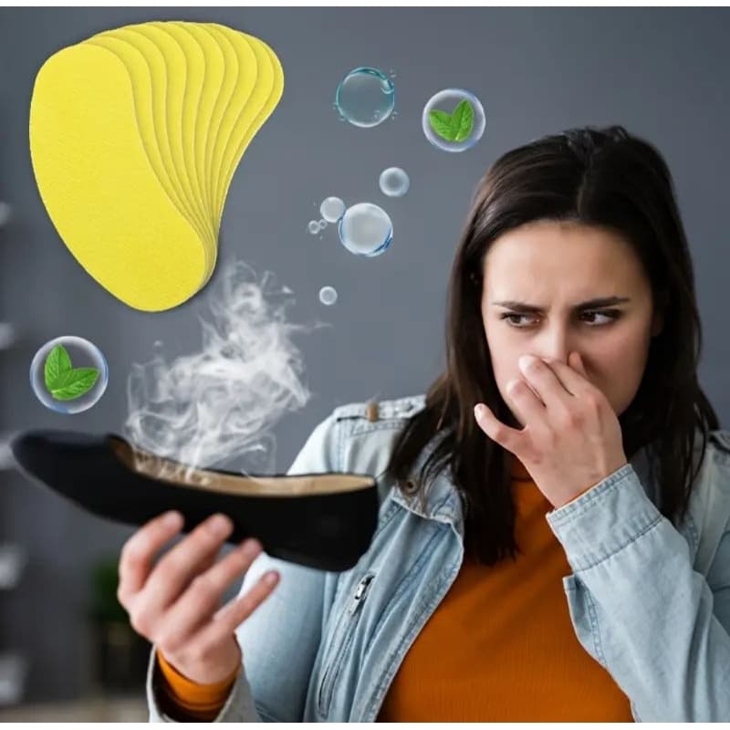 Desodorante para calçados eliminador de odor chulé bloqueador de odores 20 unidades