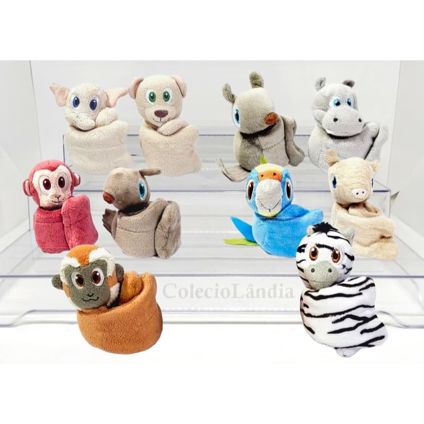 Natoons  Agarradinho Pelúcia Kinder Ovo Maxi 2012 (Unidade)