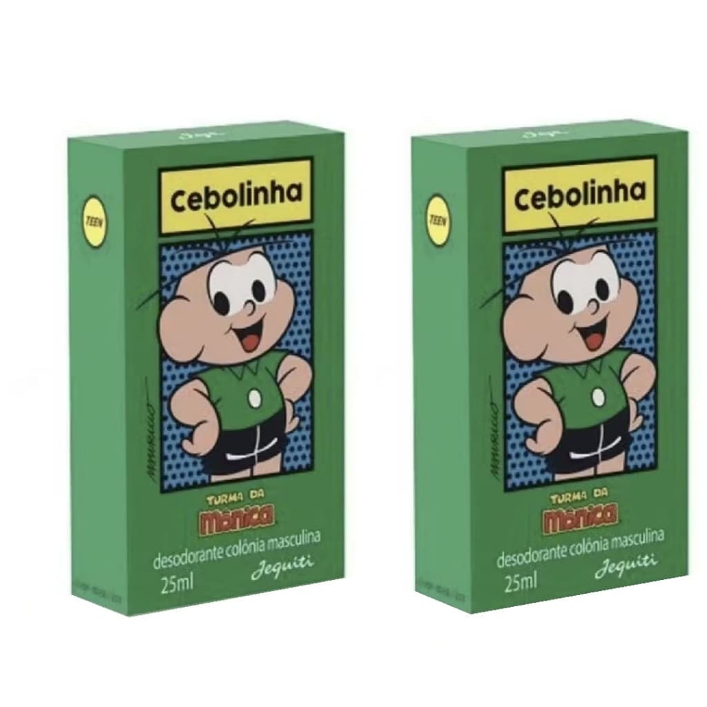 Kit c/2 uni Deo Colônia Cebolinha Jequiti 25ml