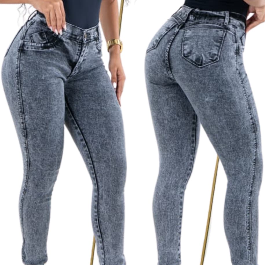 Calça Femenina Grafite Skinny