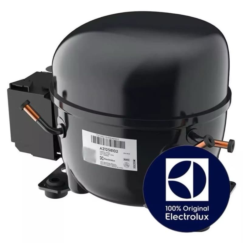 Motor Compressor 1/3 Electrolux  R134a El100H 127v Para Geladeira e Freezers Df80 Df80x Dt80x H400 H500 Original