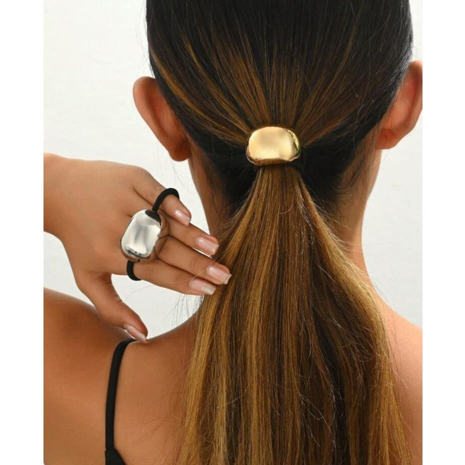 Xuxinha/Tiara de Metal Oval – Simples, Chic e Perfeita para Qualquer Ocasião