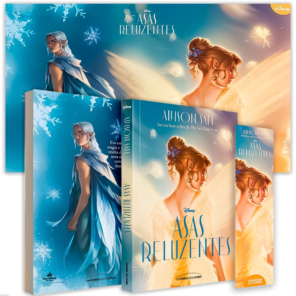 Livro Asas Reluzentes Edição com Brindes  - ALLISON SAFT