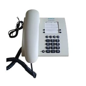 TELEFONE SIEMENS EUROSET MODELO 805  BEGE SEMI NOVO.